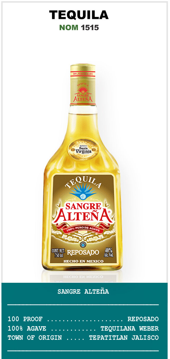SANGRE ALTENA — IN AGAVE WE TRUST